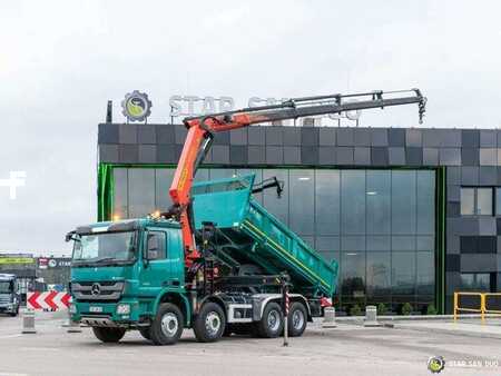 Miscelaneo 2010 Mercedes-Benz ACTROS 4151 8x4 Palfinger PK 30002 K Crane Tipp (3)
