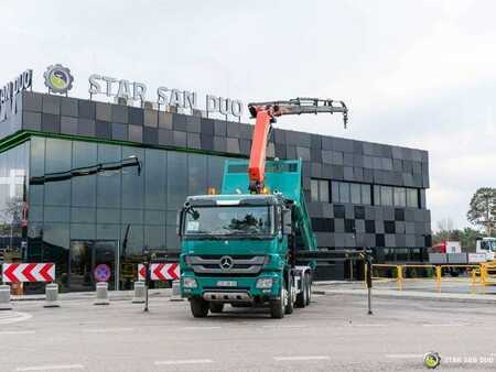 Miscelaneo 2010 Mercedes-Benz ACTROS 4151 8x4 Palfinger PK 30002 K Crane Tipp (4)