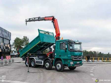 Miscelaneo 2010 Mercedes-Benz ACTROS 4151 8x4 Palfinger PK 30002 K Crane Tipp (6)