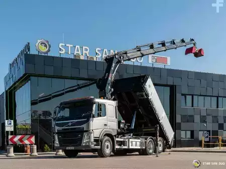 Altri 2016 Volvo FM 450 6x2 HIAB 288 E-6 HIPRO Crane Grab Tipper (1)