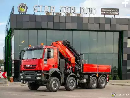 Overige 2009 Iveco TRAKKER 450 8x8 Palfinger PK 72002 Crane Winch (11)