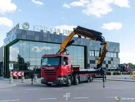 Pozostałe 2014 Scania G410 8x2 FASSI F800BXP.26 Crane FlyJib Winch (2)