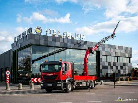 Övrigt 2013 Iveco STRALIS 460 6x4 HMF 4020-K5 Fly Jib Crane (2)