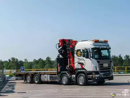Pozostałe 2011 Scania R480 8x2 Palfinger PK 74002 Crane Fly Jib (15)