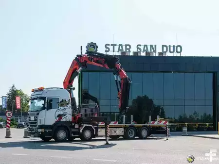 Pozostałe 2011 Scania R480 8x2 Palfinger PK 74002 Crane Fly Jib (9)