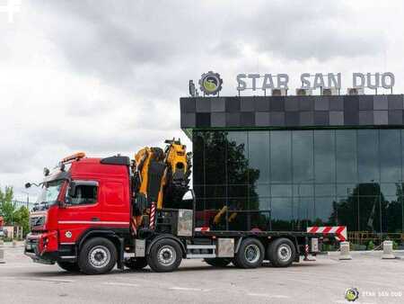 Övrigt 2011 Volvo FMX 500 8x2 Effer 585 Fly Jib Winch Crane Kran (13)