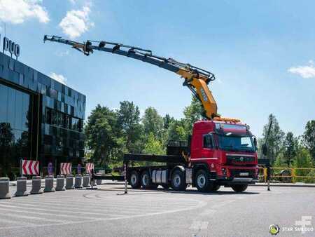 Övrigt 2011 Volvo FMX 500 8x2 Effer 585 Fly Jib Winch Crane Kran (4)