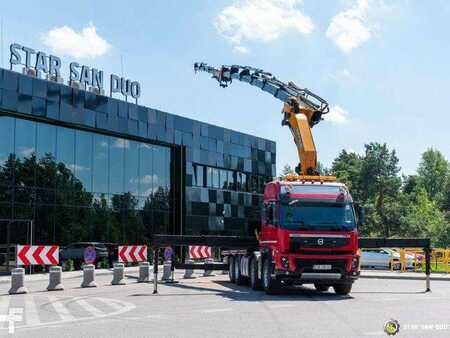Övrigt 2011 Volvo FMX 500 8x2 Effer 585 Fly Jib Winch Crane Kran (5)