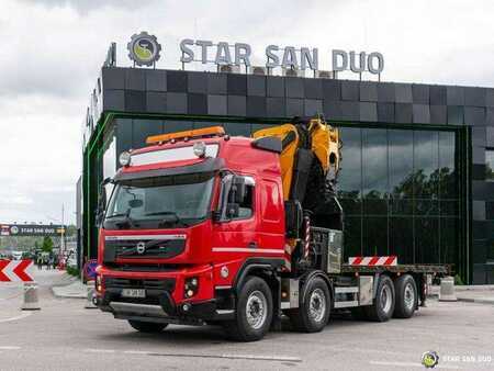 Övrigt 2011 Volvo FMX 500 8x2 Effer 585 Fly Jib Winch Crane Kran (6)