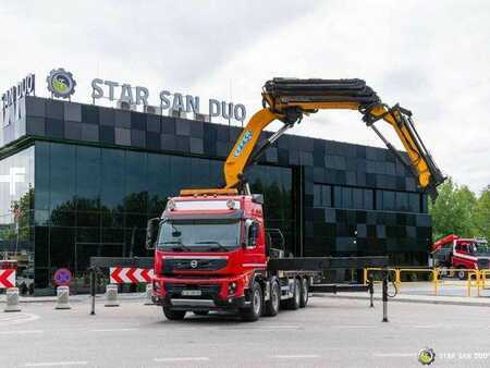 Övrigt 2011 Volvo FMX 500 8x2 Effer 585 Fly Jib Winch Crane Kran (8)