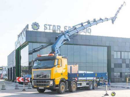 Volvo FH 400 8x2 HIAB 600E-7 FLY JIB Crane Kran