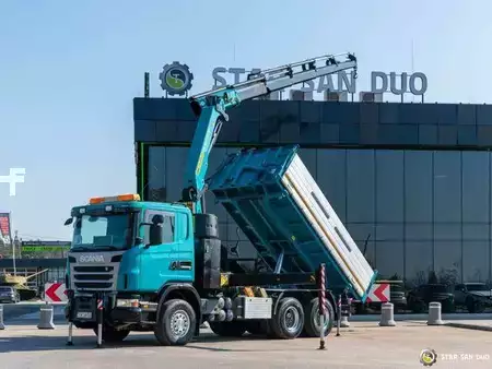 Ostatní 2011 Scania G480 6x4 PALFINGER PK 34002 SH Crane Kipper (1)