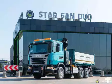 Ostatní 2011 Scania G480 6x4 PALFINGER PK 34002 SH Crane Kipper (10)