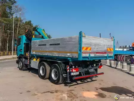 Ostatní 2011 Scania G480 6x4 PALFINGER PK 34002 SH Crane Kipper (12)