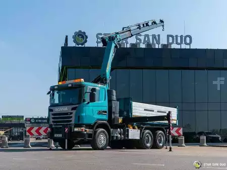 Ostatní 2011 Scania G480 6x4 PALFINGER PK 34002 SH Crane Kipper (5)