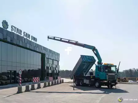 Ostatní 2011 Scania G480 6x4 PALFINGER PK 34002 SH Crane Kipper (6)