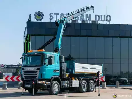 Ostatní 2011 Scania G480 6x4 PALFINGER PK 34002 SH Crane Kipper (8)