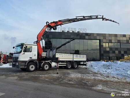 Andet 2007 Mercedes-Benz Actros 3244 8x4 FASSI F600AXP 26 Crane Fly JIb (2)