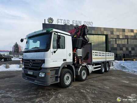 Andet 2007 Mercedes-Benz Actros 3244 8x4 FASSI F600AXP 26 Crane Fly JIb (7)