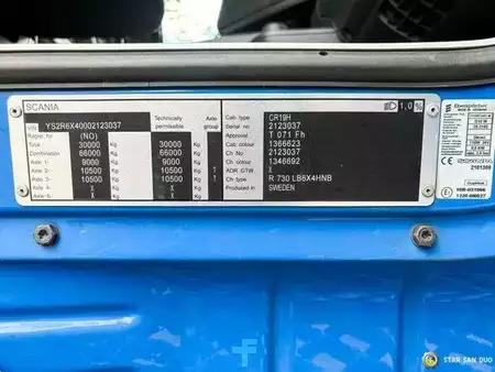 Altri 2016 Scania R730 6X4 PALFINGER PK 33002 EH Crane (14)