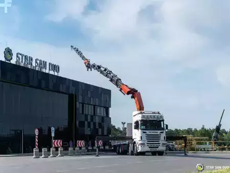Outro 2011 Scania R560 8x2 PALFINGER PK 85002 Fly Jib Crane Kran (1)