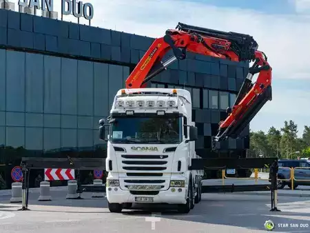 Outro 2011 Scania R560 8x2 PALFINGER PK 85002 Fly Jib Crane Kran (10)