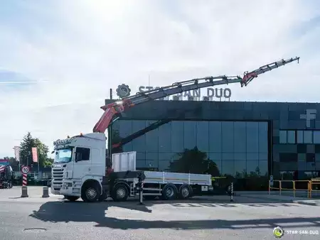 Outro 2011 Scania R560 8x2 PALFINGER PK 85002 Fly Jib Crane Kran (7)