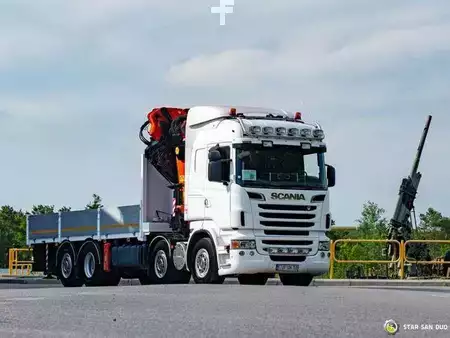 Outro 2011 Scania R560 8x2 PALFINGER PK 85002 Fly Jib Crane Kran (8)