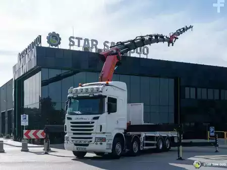 Outro 2011 Scania R560 8x2 PALFINGER PK 85002 Fly Jib Crane Kran (9)