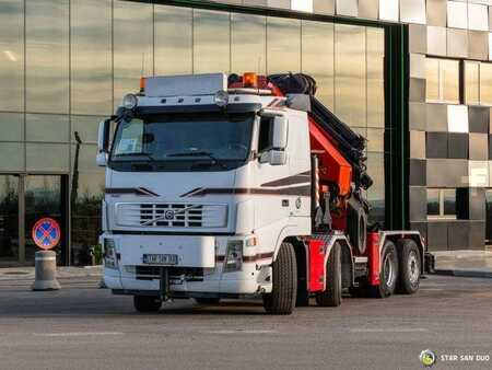 Volvo FH 520 8x2 PALFINGER PK 100002 HDS Fly Jib Cran