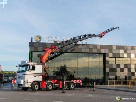Volvo FH 520 8x2 PALFINGER PK 100002 HDS Fly Jib Cran