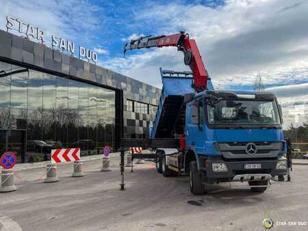 Muut 2009 Mercedes-Benz ACTROS 3341 6x6 HMF 4220 K4 CRANE KIPPER (13)