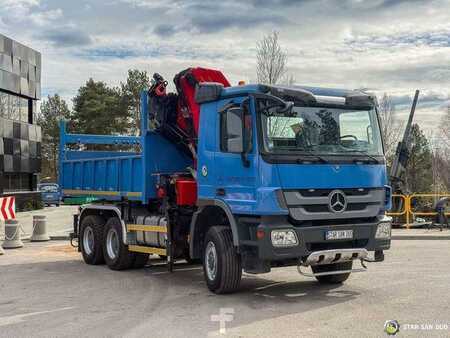 Muut 2009 Mercedes-Benz ACTROS 3341 6x6 HMF 4220 K4 CRANE KIPPER (9)