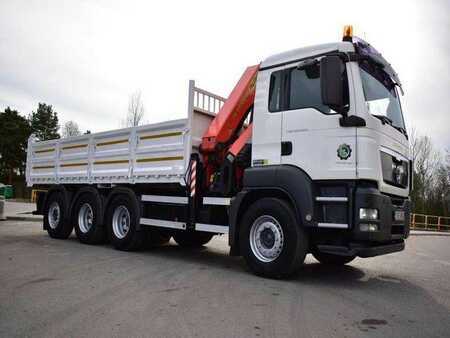 Sonstige 2011 MAN TGS 35.400 8X4 PALFINGER PK 33002 CRANE KIPPER (3)