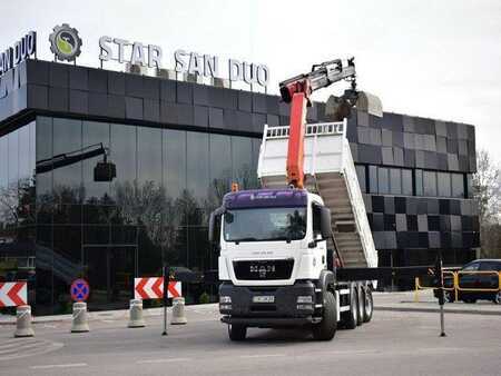 Sonstige 2011 MAN TGS 35.400 8X4 PALFINGER PK 33002 CRANE KIPPER (6)