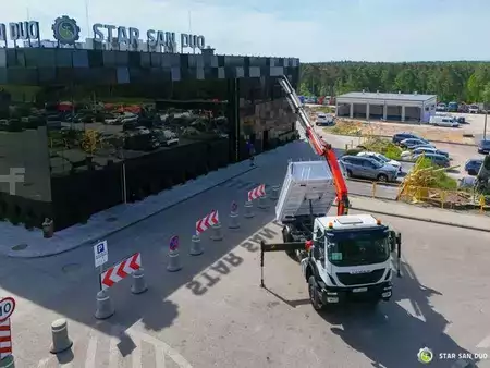 Overige 2016 Iveco TRAKKER 450 4x4 Palfinger 18002 EH Crane Kipper (12)