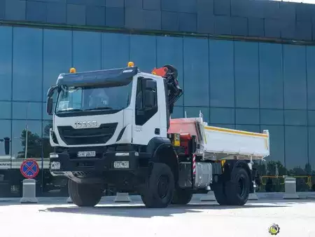 Overige 2016 Iveco TRAKKER 450 4x4 Palfinger 18002 EH Crane Kipper (14)
