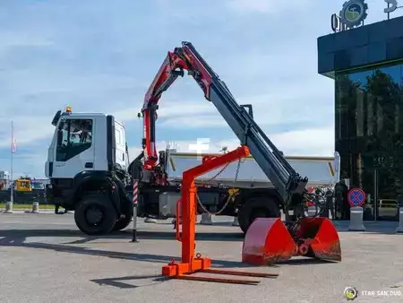 Overige 2016 Iveco TRAKKER 450 4x4 Palfinger 18002 EH Crane Kipper (3)