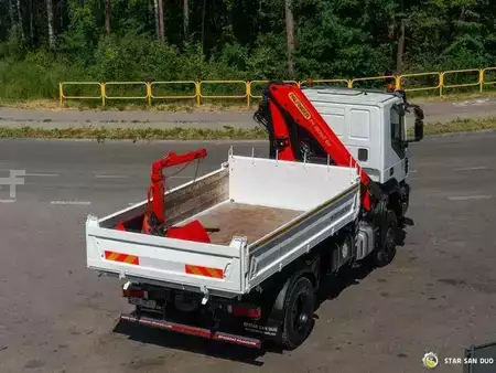 Overige 2016 Iveco TRAKKER 450 4x4 Palfinger 18002 EH Crane Kipper (4)