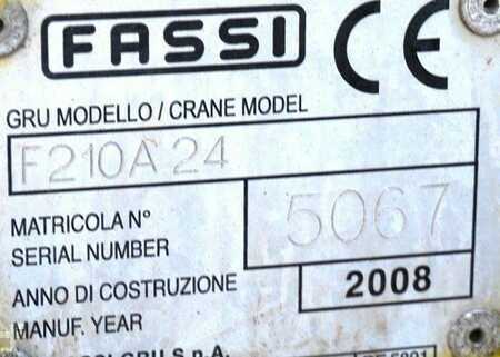 Ostatní 2008 MAN 26.440 6x2 FASSI 210 KRAN Crane ; (17)