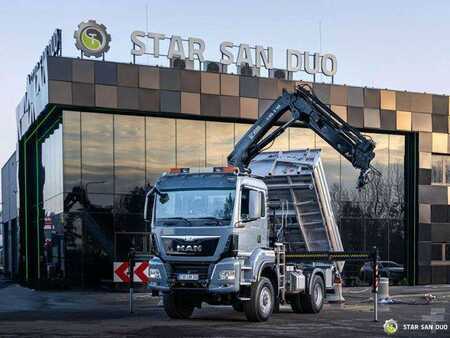 MAN TGS 18.480 4x4 HIAB 188 E-4 CRANE KIPPER EURO 6