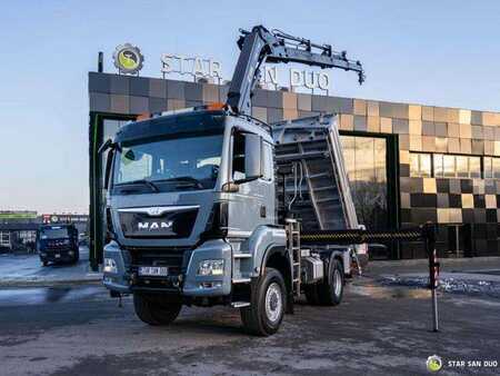 MAN TGS 18.480 4x4 HIAB 188 E-4 CRANE KIPPER EURO 6