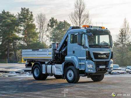 MAN TGS 18.480 4x4 HIAB 188 E-4 CRANE KIPPER EURO 6