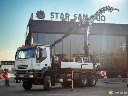Other 2007 Iveco TRAKKER 450 6x6 PM41S FLY JIB Crane Kipper (1)