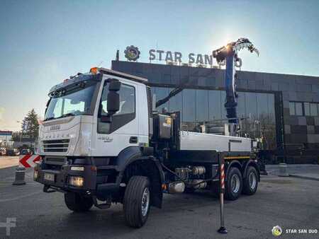 Other 2007 Iveco TRAKKER 450 6x6 PM41S FLY JIB Crane Kipper (10)