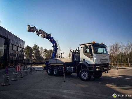 Other 2007 Iveco TRAKKER 450 6x6 PM41S FLY JIB Crane Kipper (12)