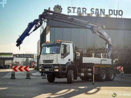 Other 2007 Iveco TRAKKER 450 6x6 PM41S FLY JIB Crane Kipper (7)