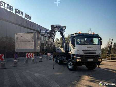 Other 2007 Iveco TRAKKER 450 6x6 PM41S FLY JIB Crane Kipper (8)