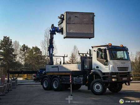 Other 2007 Iveco TRAKKER 450 6x6 PM41S FLY JIB Crane Kipper (9)