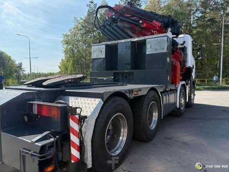 Scania R420 8x4 FASSI F1300 AXP Crane FLY JIB Euro 4